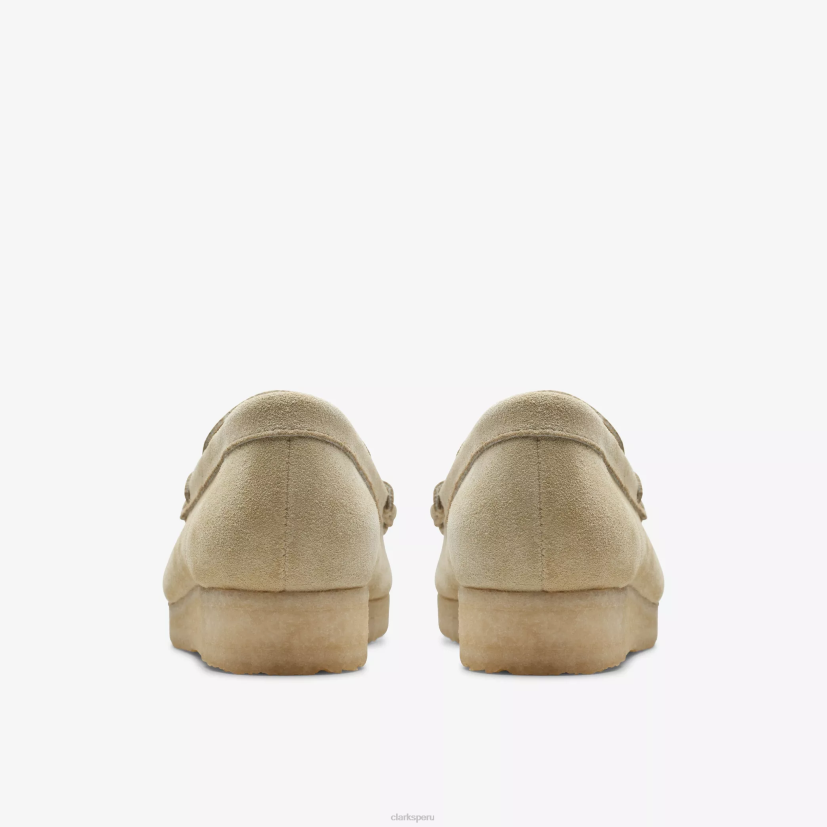 HZVP238 mocasín wallabee gamuza de arce Clarks