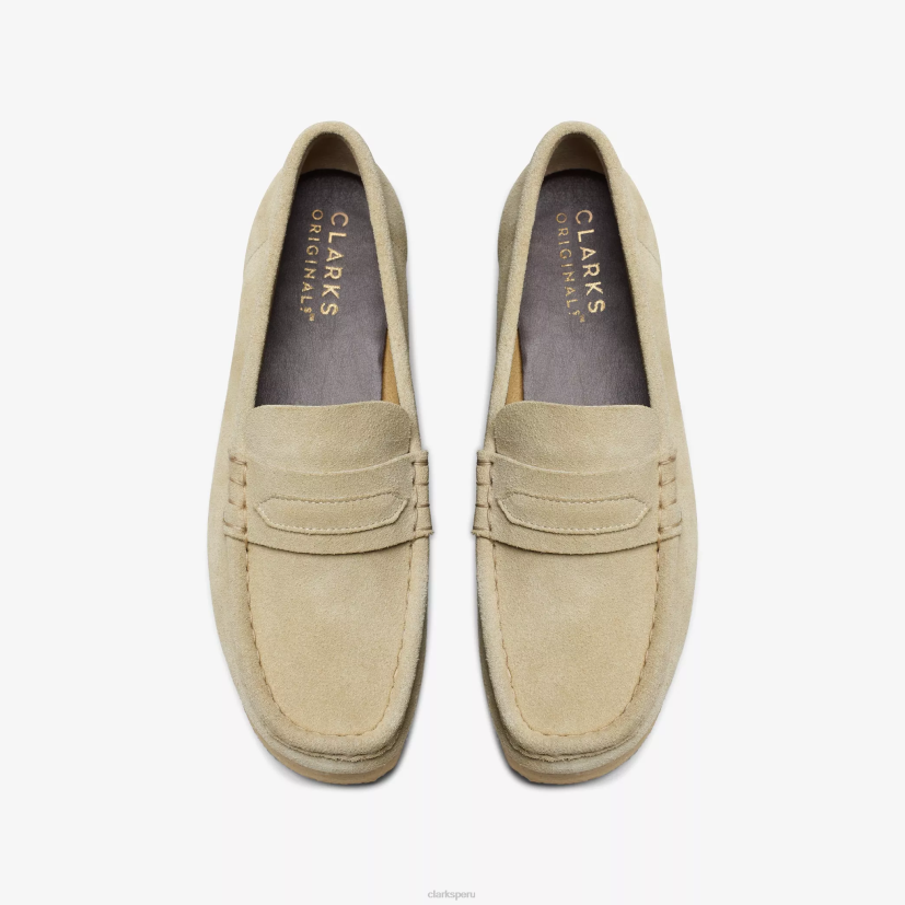 HZVP238 mocasín wallabee gamuza de arce Clarks