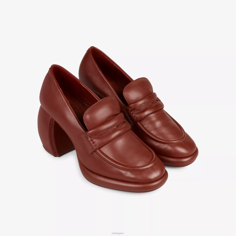 HZVP244 mocasines martine rose mujer 1 cuero sangre de buey Clarks