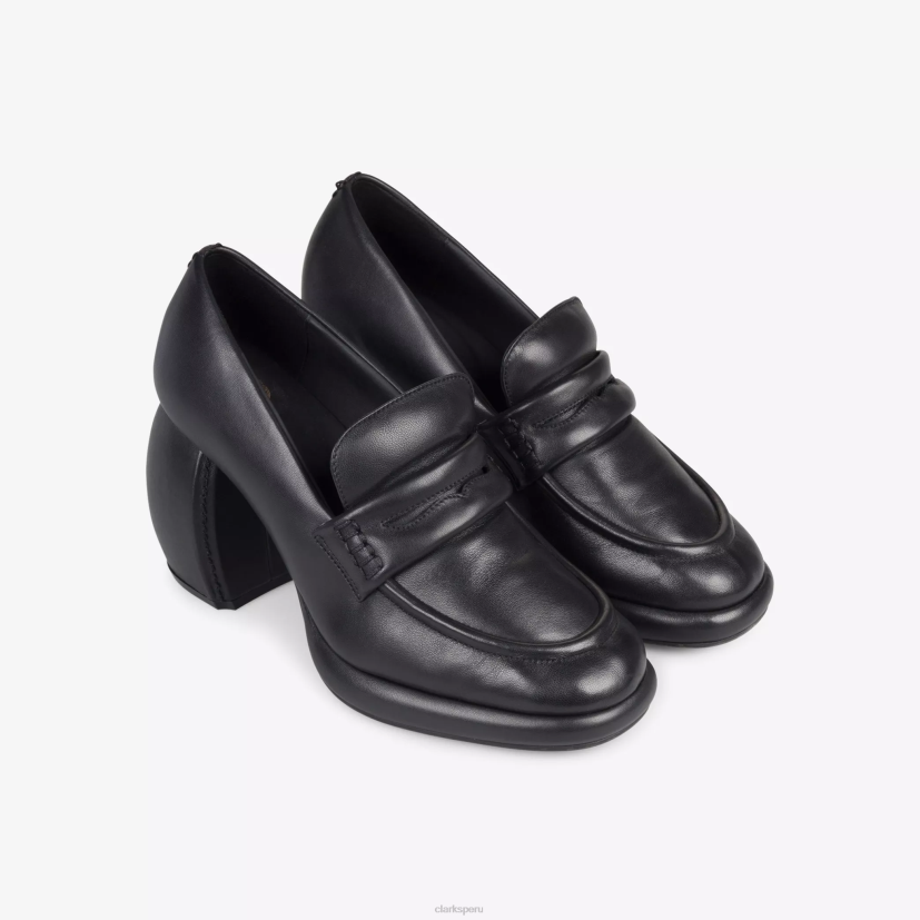 HZVP246 mocasines martine rose mujer 1 cuero negro Clarks