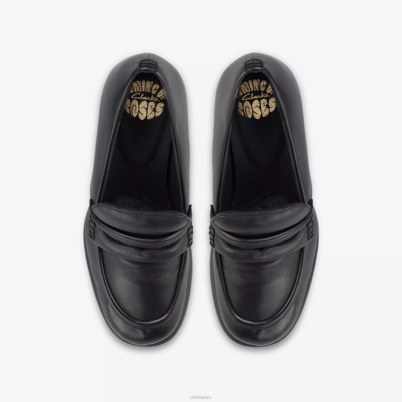 HZVP246 mocasines martine rose mujer 1 cuero negro Clarks