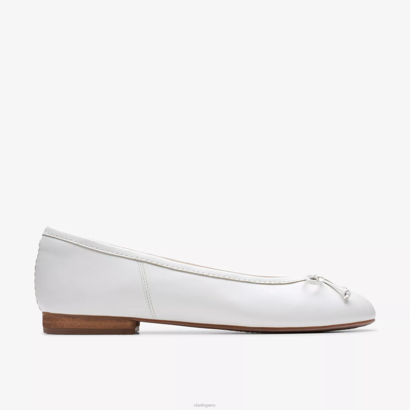 HZVP252 lirio cervatillo cuero blanco Clarks