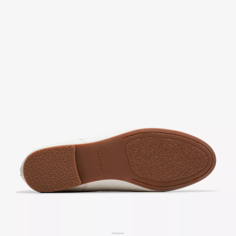 HZVP252 lirio cervatillo cuero blanco Clarks