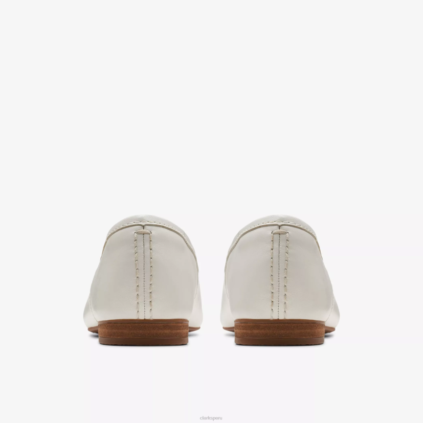HZVP252 lirio cervatillo cuero blanco Clarks