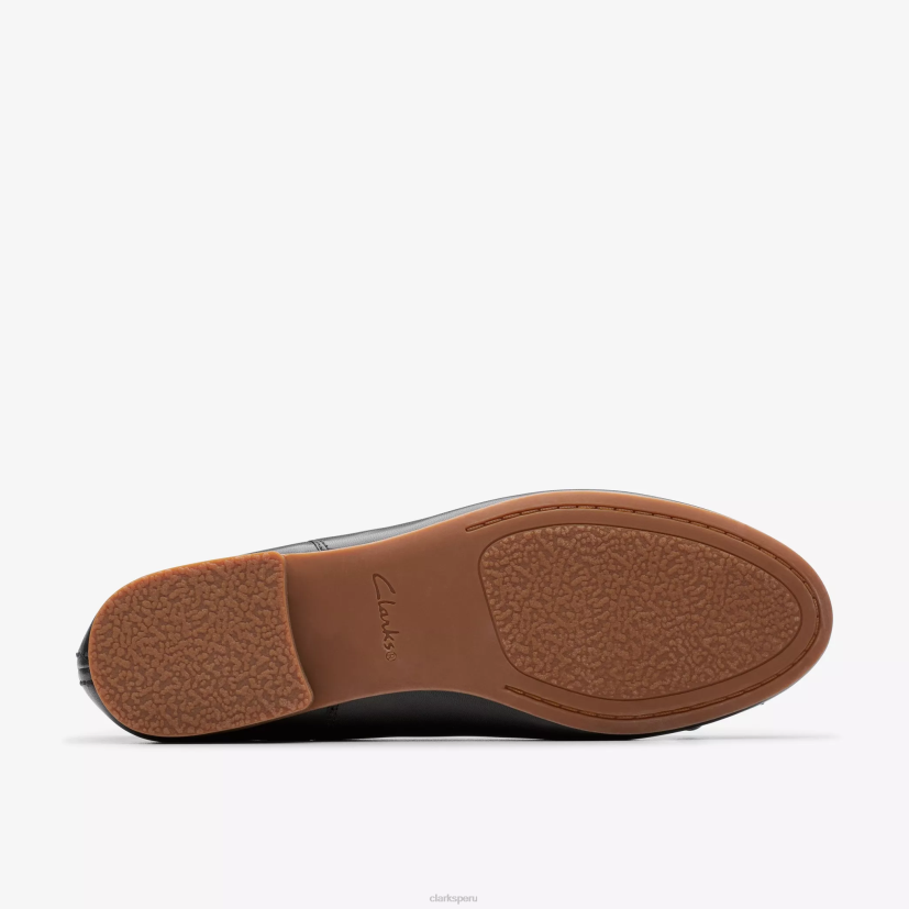 HZVP253 lirio cervatillo cuero negro Clarks