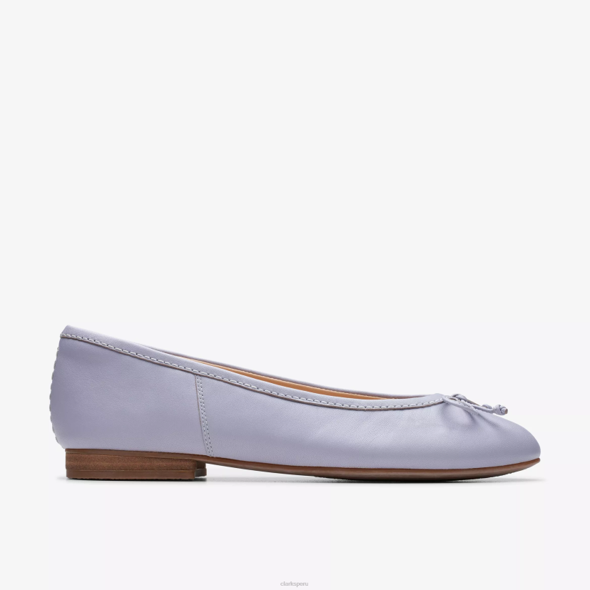 HZVP254 lirio cervatillo cuero lila Clarks
