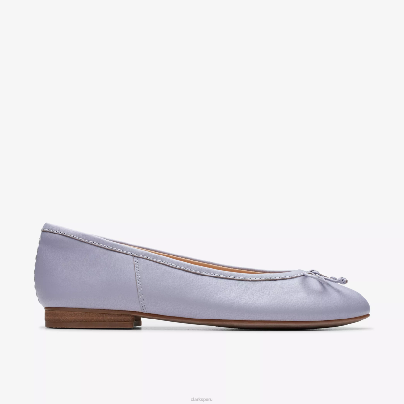 HZVP254 lirio cervatillo cuero lila Clarks