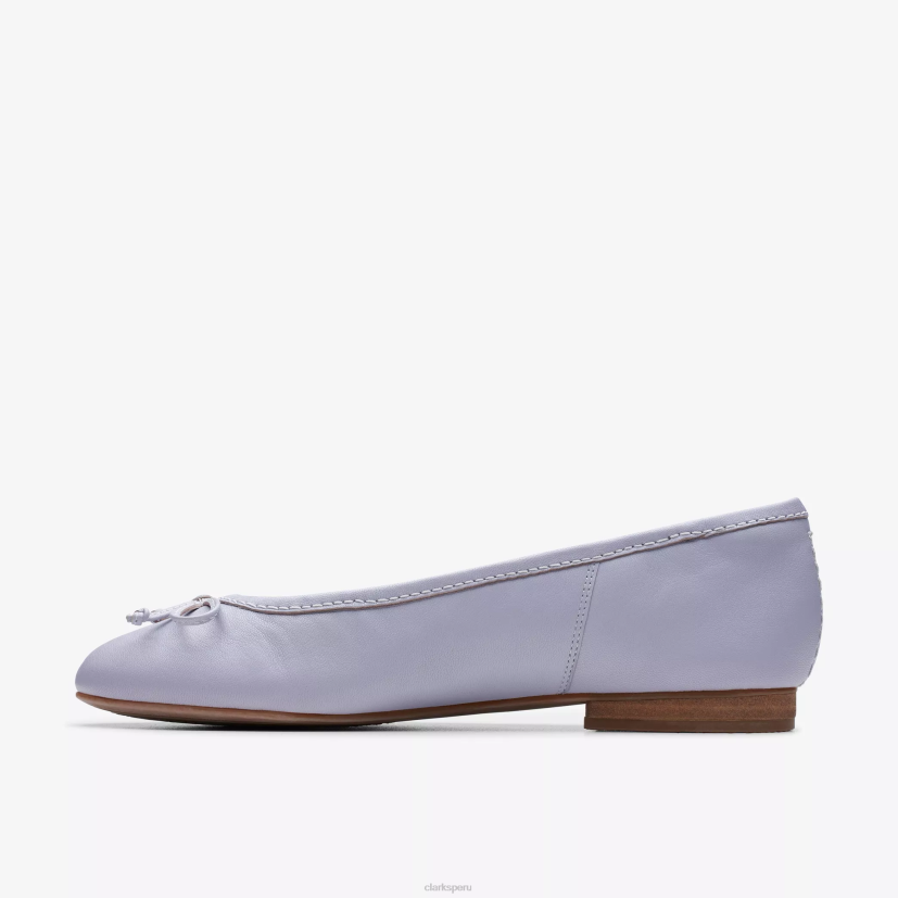 HZVP254 lirio cervatillo cuero lila Clarks