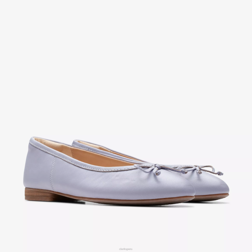 HZVP254 lirio cervatillo cuero lila Clarks