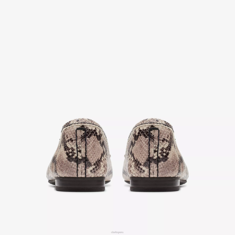 HZVP255 lirio cervatillo estampado de serpiente Clarks