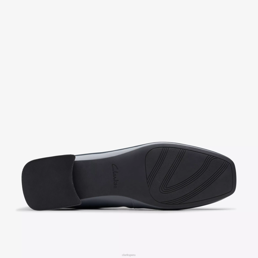 HZVP257 ubree 15 pasos patente azul marino Clarks