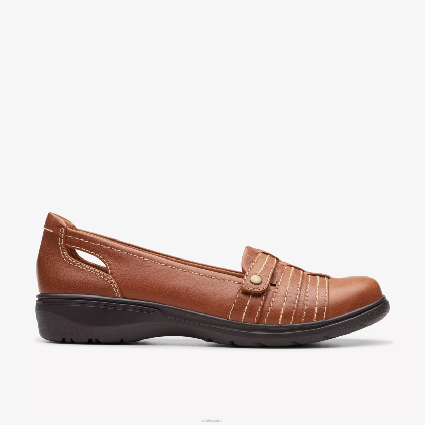 HZVP280 eliza carleigh cuero marrón Clarks