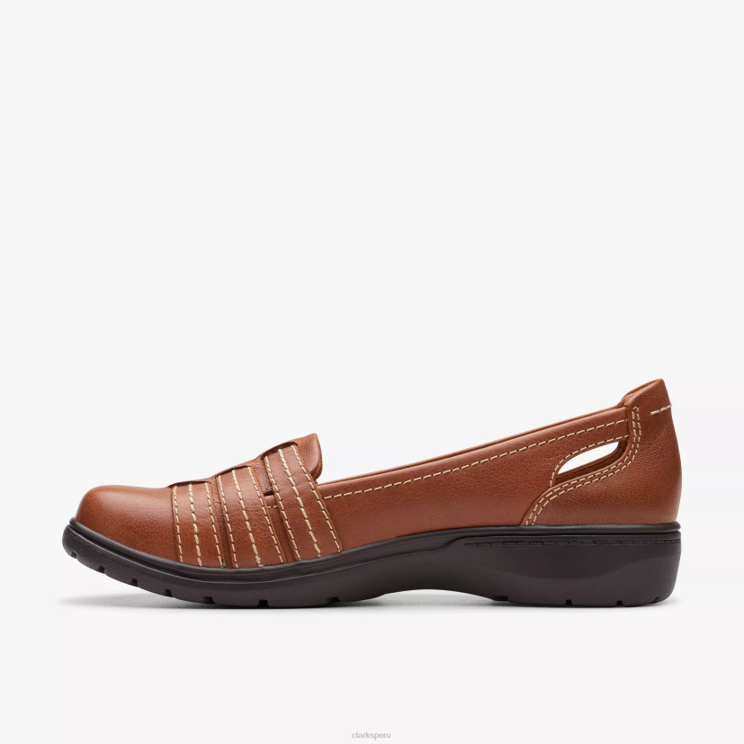 HZVP280 eliza carleigh cuero marrón Clarks