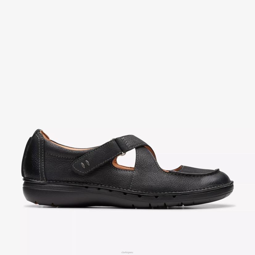 HZVP292 correa sin bucle cuero negro Clarks