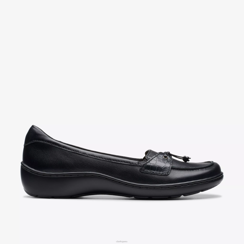 HZVP294 haley cora cuero negro Clarks