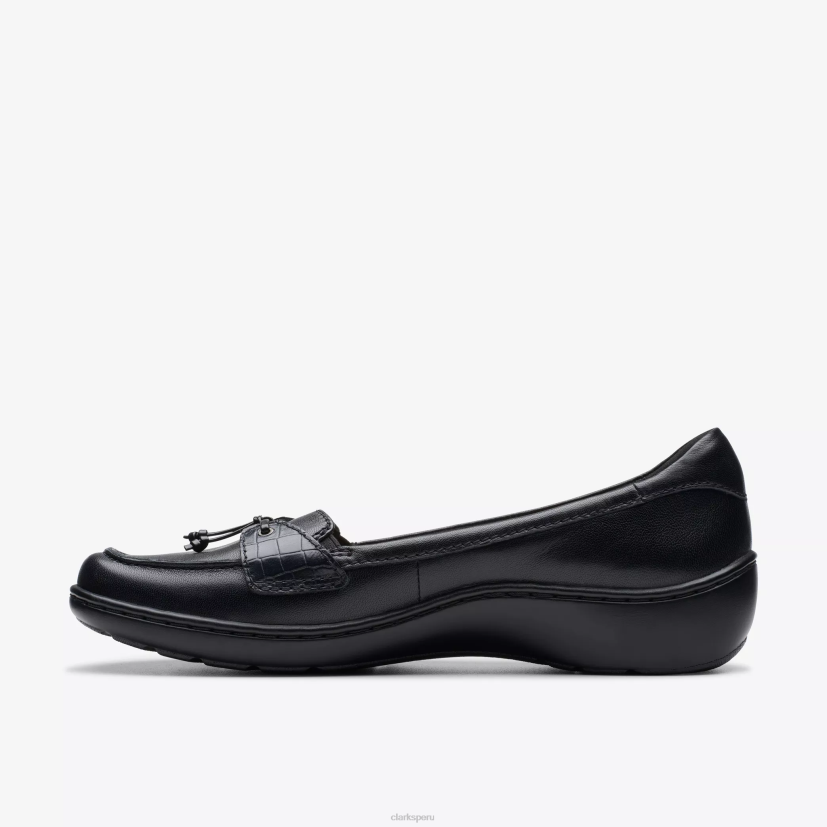 HZVP294 haley cora cuero negro Clarks