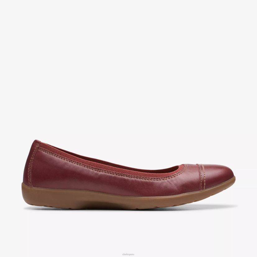 HZVP295 ópalo de pradera cuero castaño Clarks