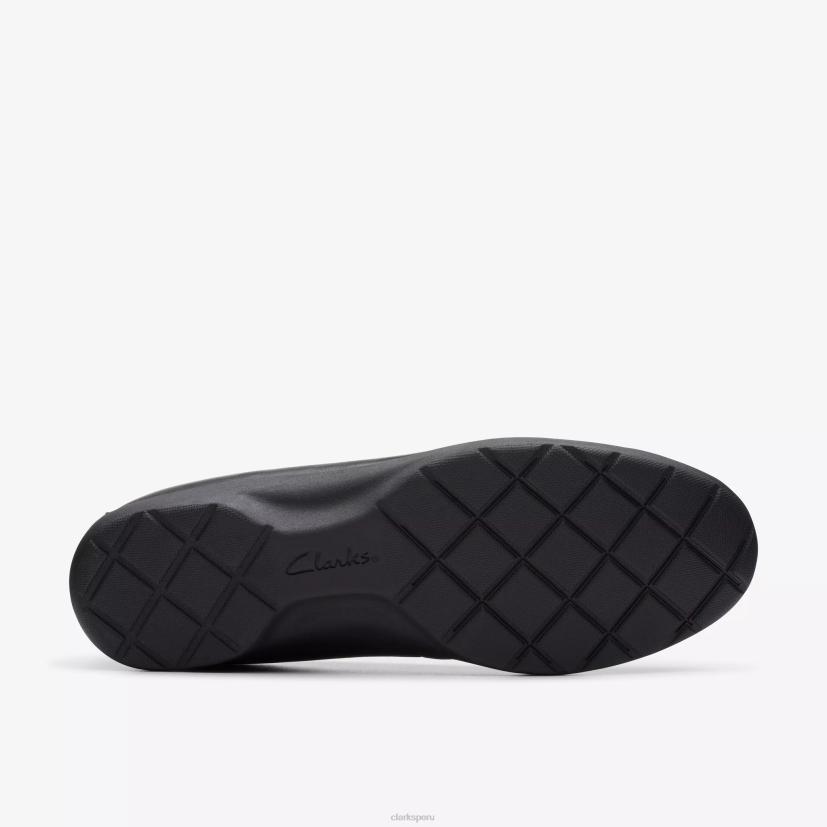 HZVP296 ópalo de pradera cuero negro Clarks