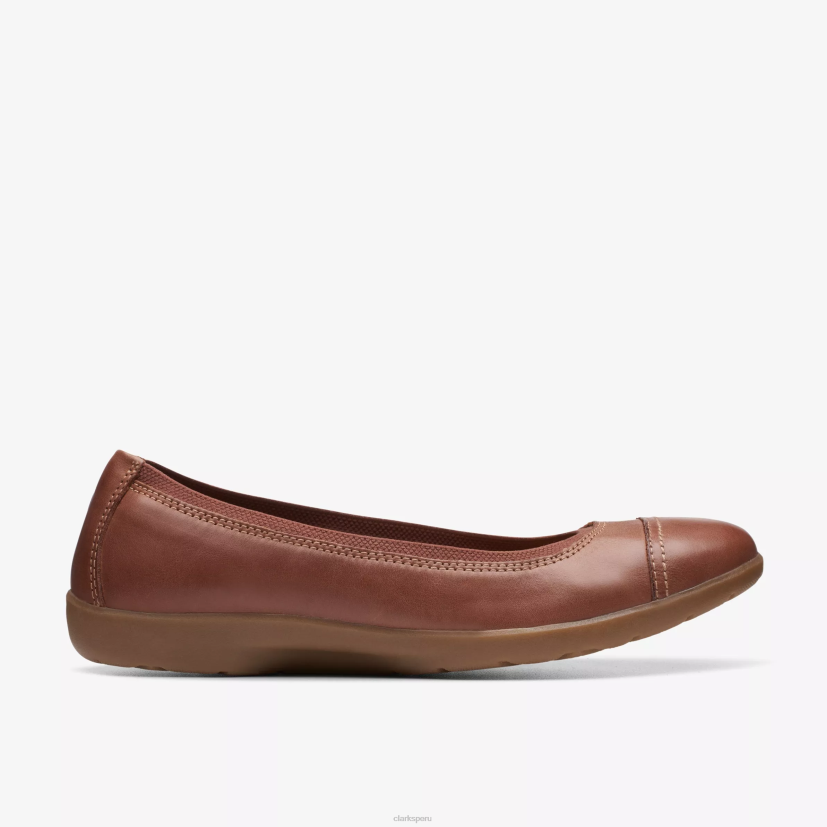HZVP298 ópalo de pradera cuero marrón Clarks