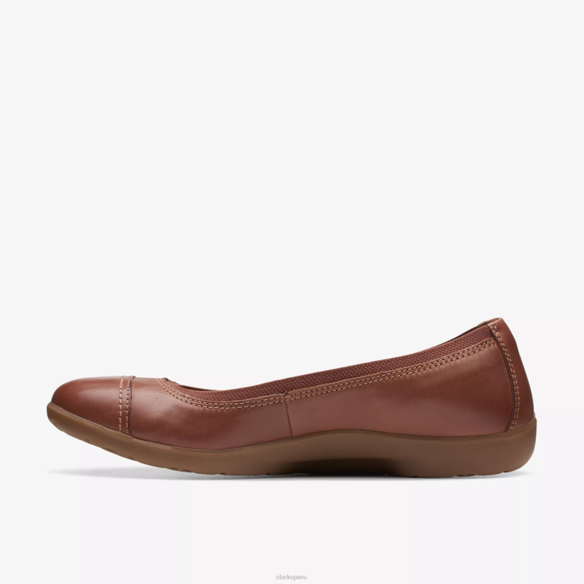HZVP298 ópalo de pradera cuero marrón Clarks