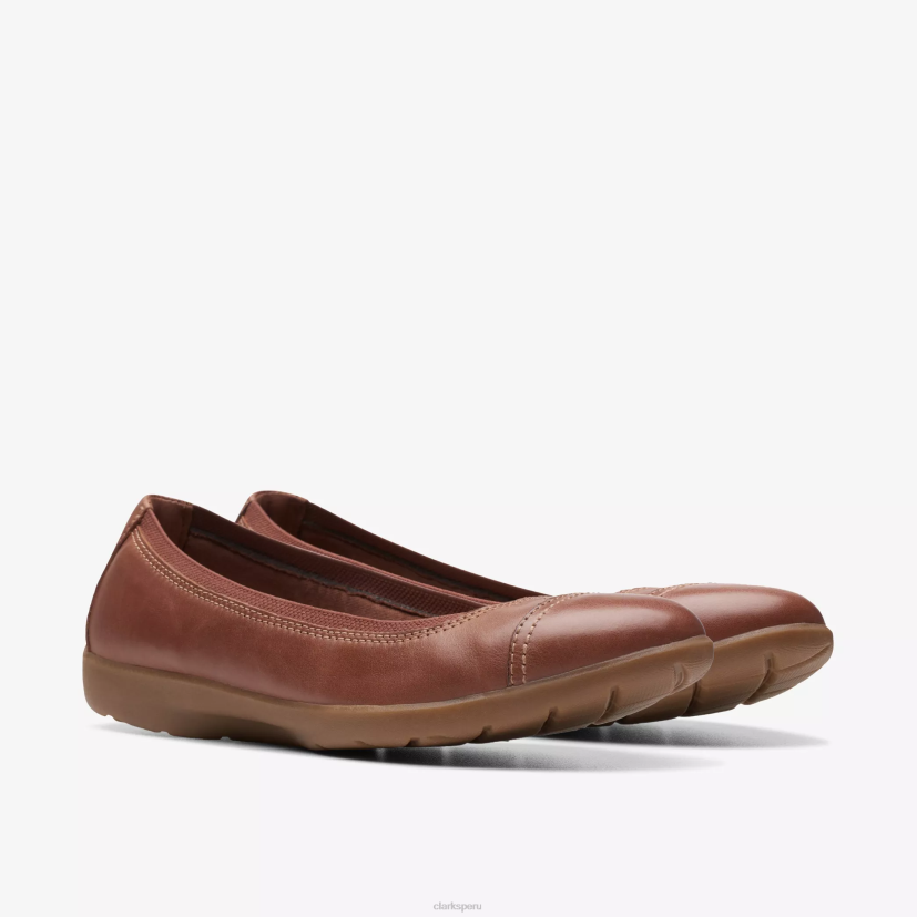 HZVP298 ópalo de pradera cuero marrón Clarks