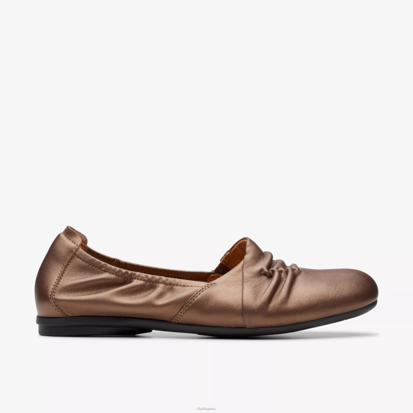 HZVP301 camino rena cuero bronce Clarks