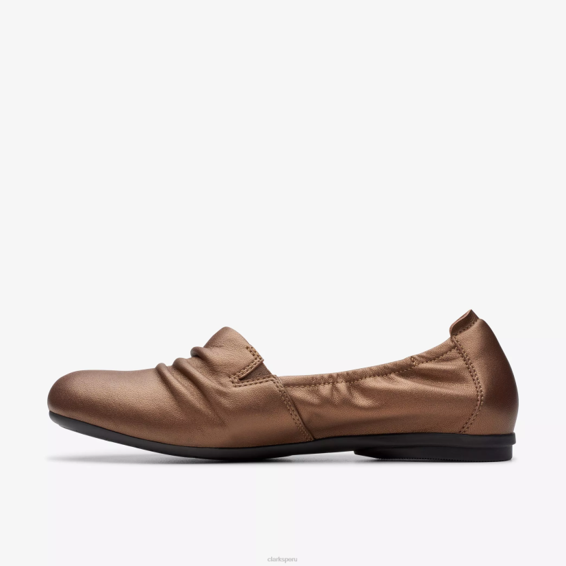 HZVP301 camino rena cuero bronce Clarks