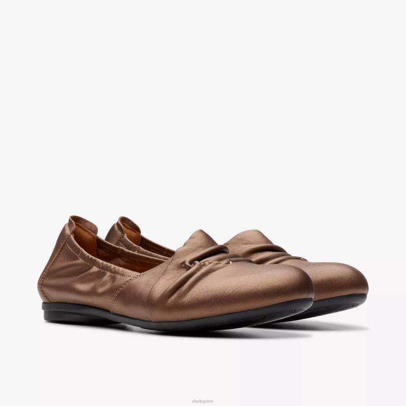 HZVP301 camino rena cuero bronce Clarks