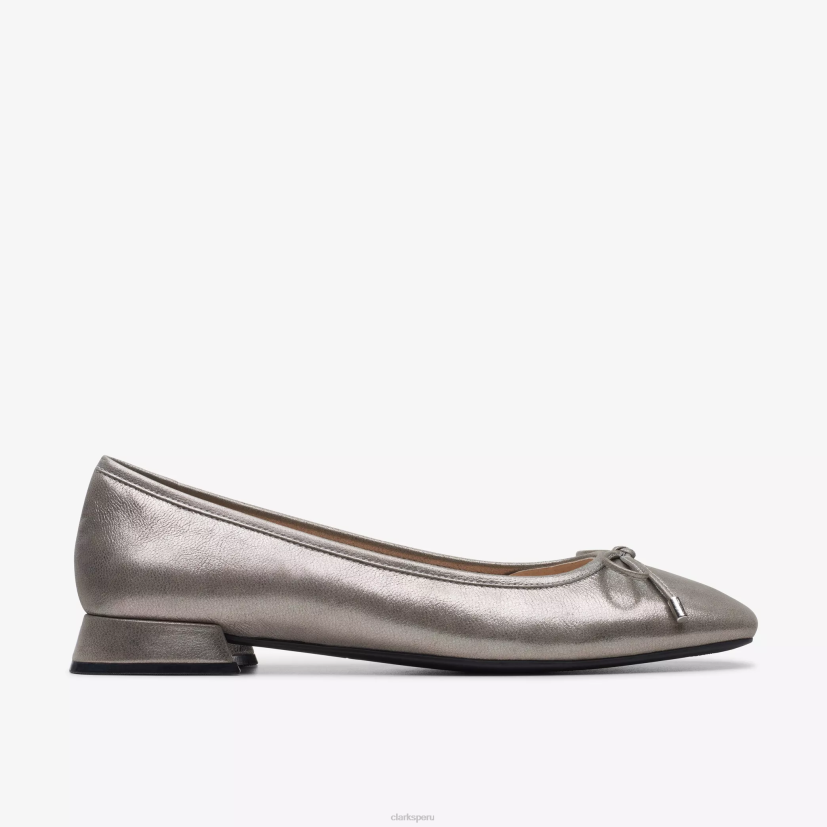 HZVP303 ubree 15 pasos cuero metalizado Clarks