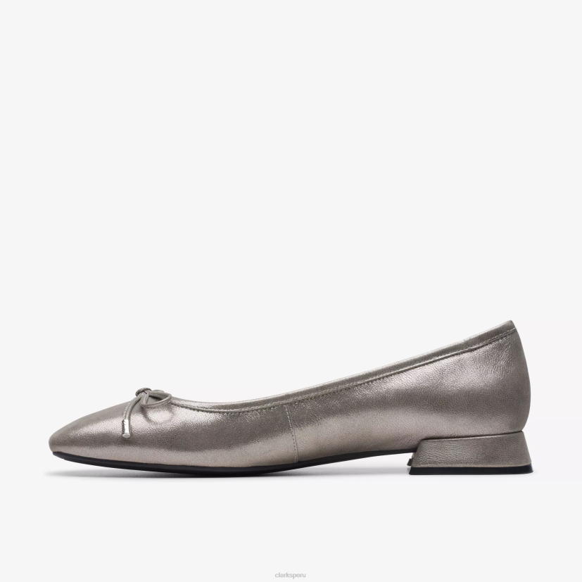 HZVP303 ubree 15 pasos cuero metalizado Clarks