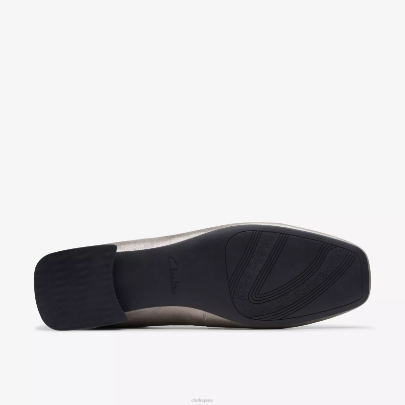 HZVP303 ubree 15 pasos cuero metalizado Clarks