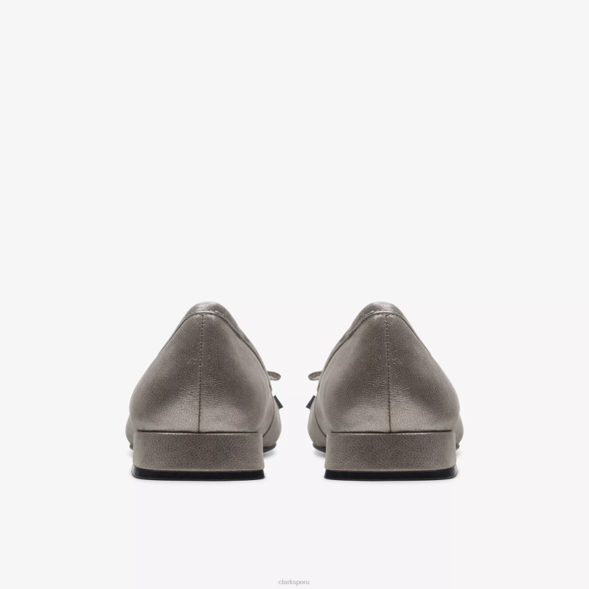 HZVP303 ubree 15 pasos cuero metalizado Clarks