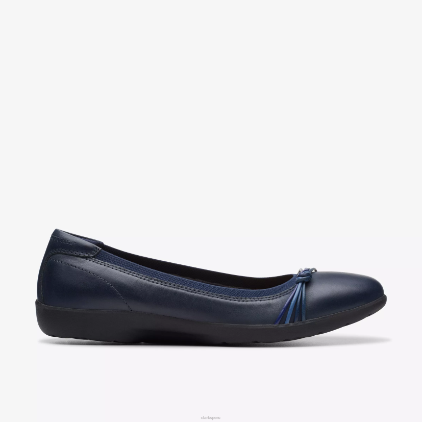 HZVP305 prado rae cuero azul marino Clarks