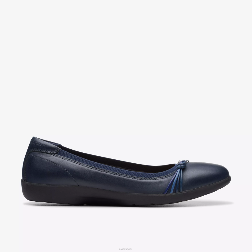 HZVP305 prado rae cuero azul marino Clarks