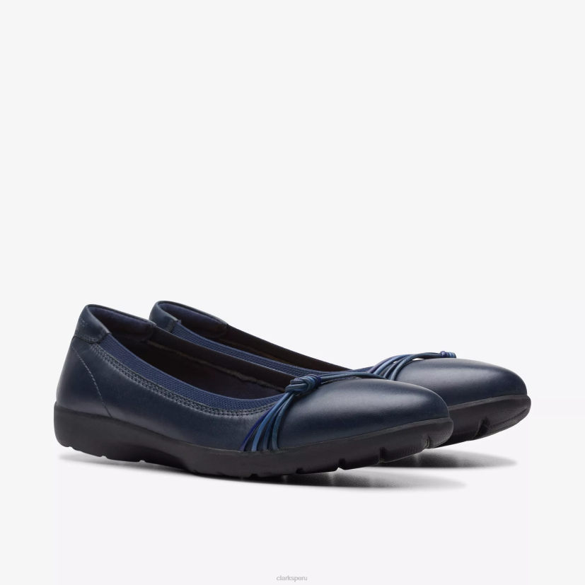 HZVP305 prado rae cuero azul marino Clarks