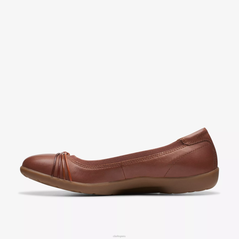 HZVP306 prado rae cuero marrón Clarks