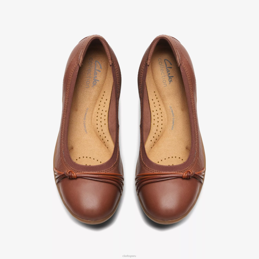 HZVP306 prado rae cuero marrón Clarks