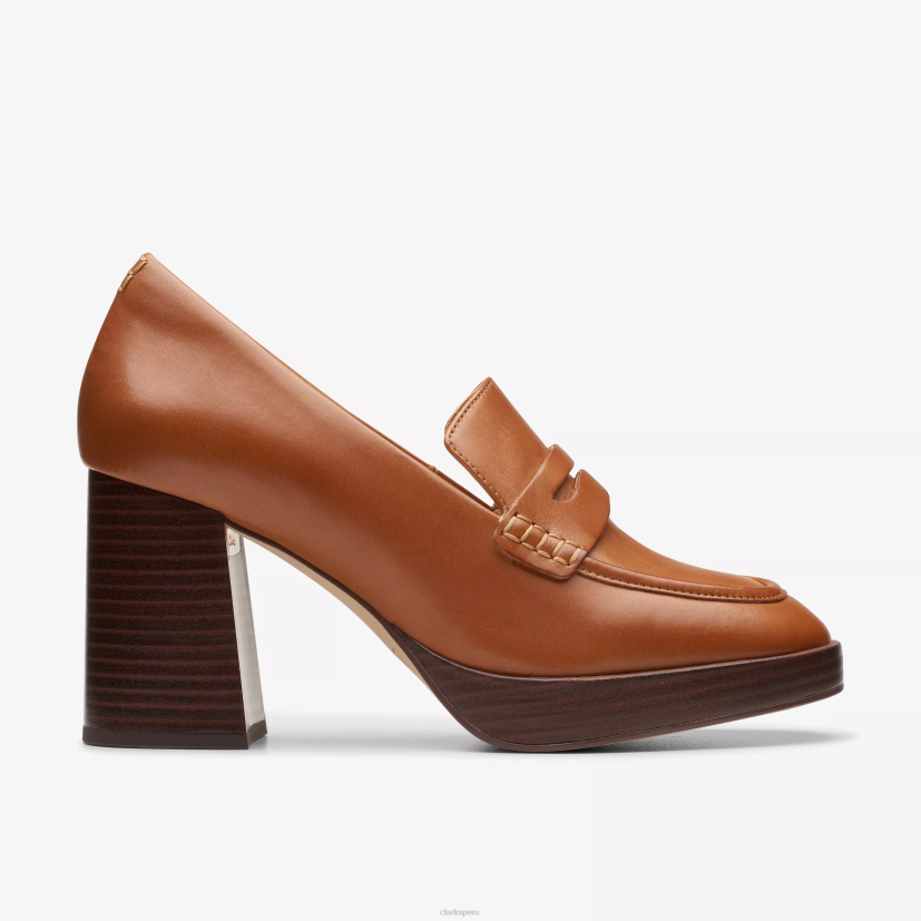 HZVP497 zoya85 caminar cuero marrón Clarks