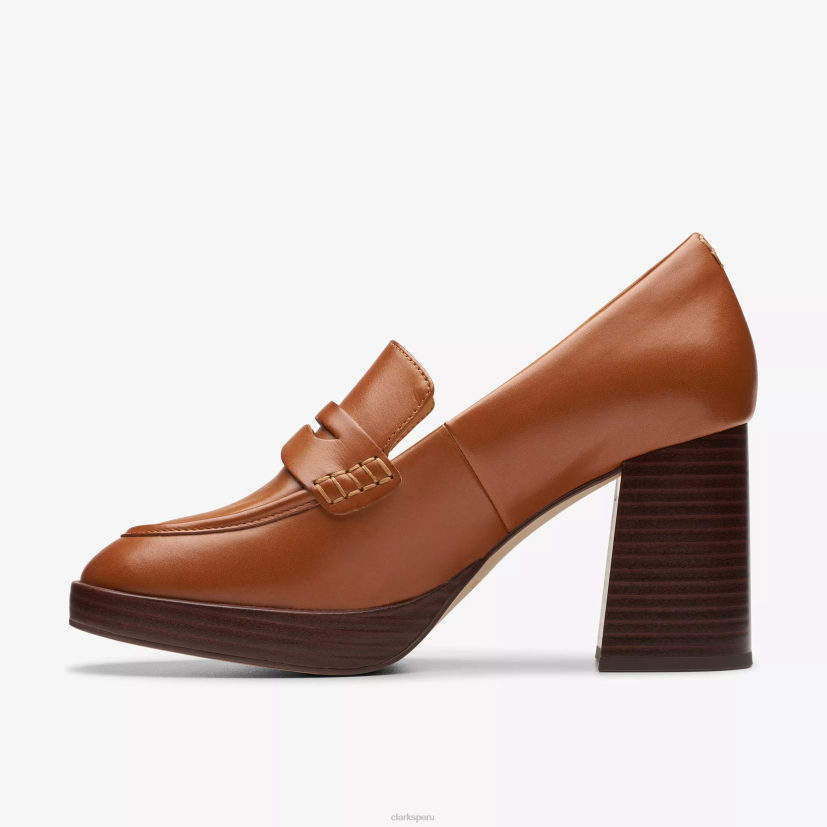 HZVP497 zoya85 caminar cuero marrón Clarks