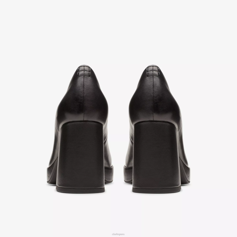 HZVP499 corte zoya 85 cuero negro Clarks
