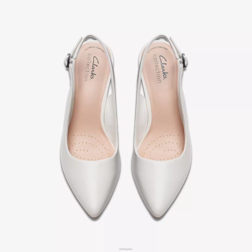 HZVP502 paso kataleyna cuero blanco roto Clarks