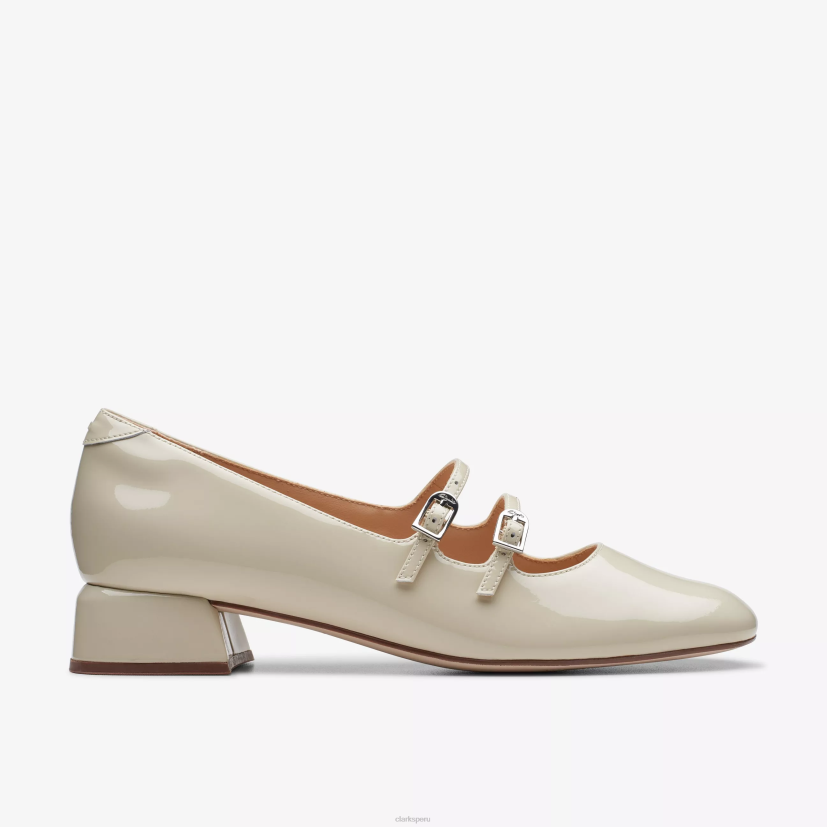 HZVP507 daiss30 brillo patente de marfil Clarks