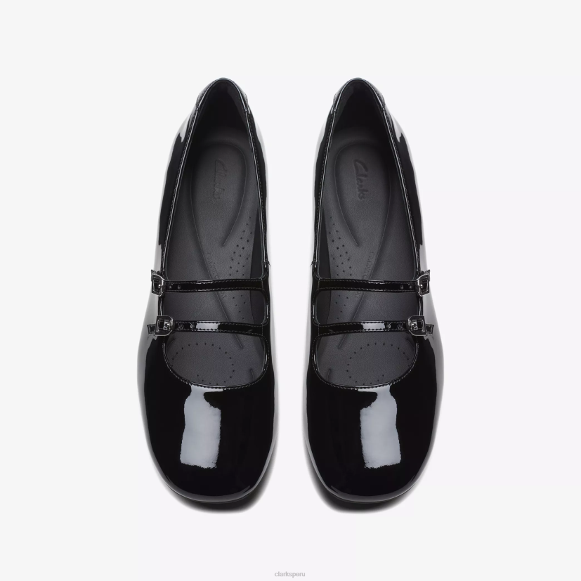 HZVP508 margarita 30 brillo charol negro Clarks
