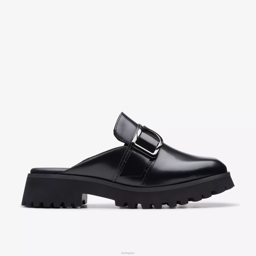 HZVP515 mantente tan libre cuero negro Clarks
