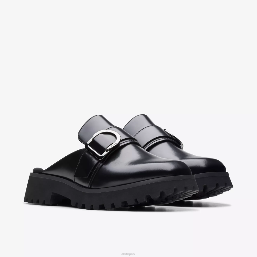 HZVP515 mantente tan libre cuero negro Clarks