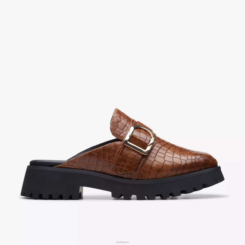 HZVP517 mantente tan libre cocodrilo marrón Clarks