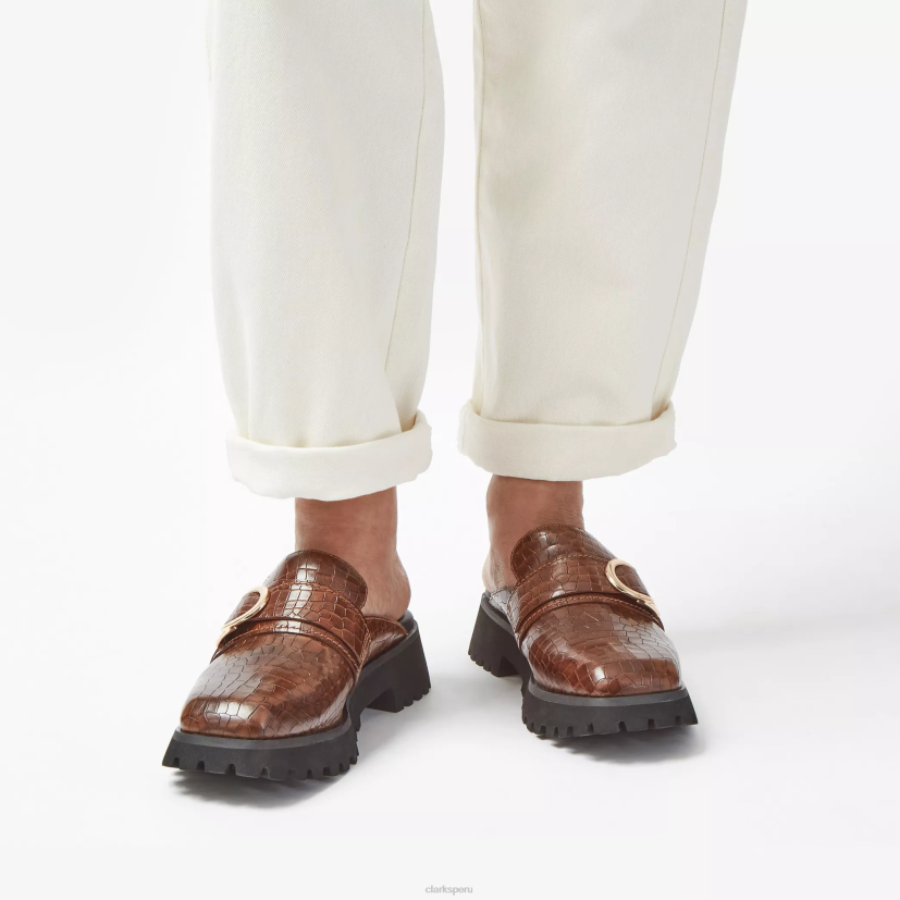 HZVP517 mantente tan libre cocodrilo marrón Clarks