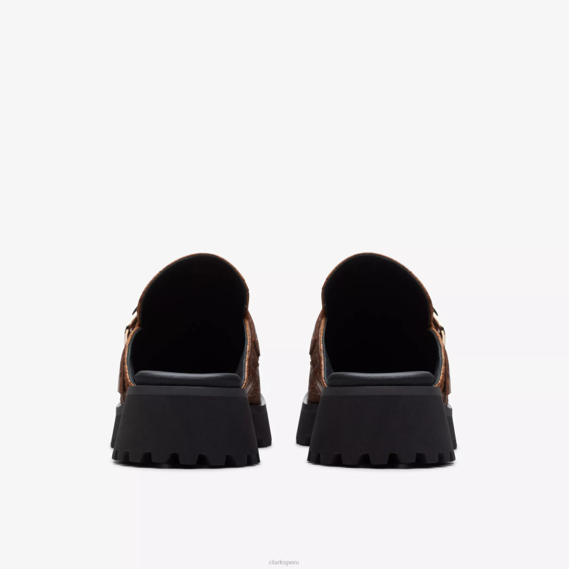 HZVP517 mantente tan libre cocodrilo marrón Clarks