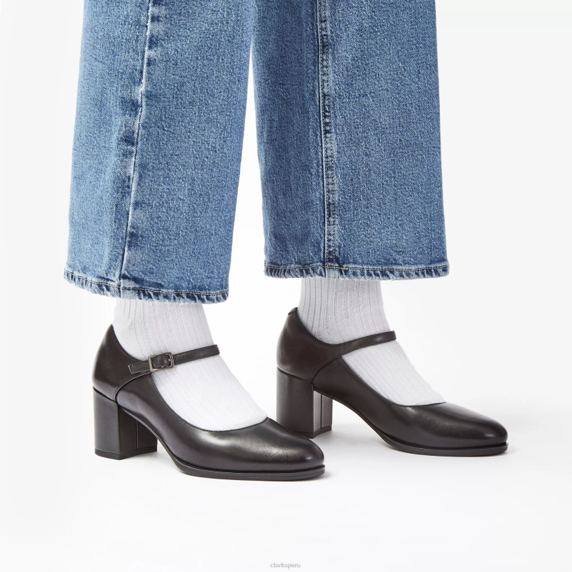 HZVP521 correa freva 55 cuero negro Clarks