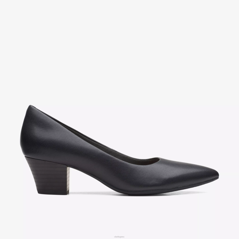 HZVP528 teresa paso cuero negro Clarks